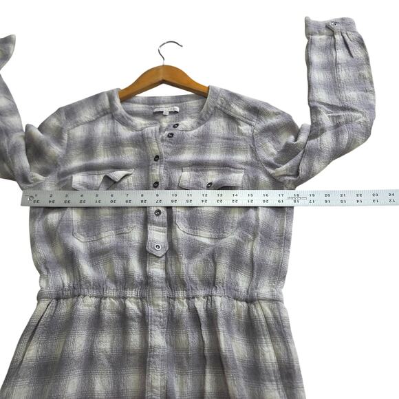 Broadway and Broome Woman's Knee Length Dress with Quarter Button Up size M - Picture 2 of 5